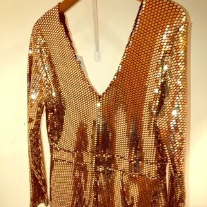 Brand New Sequin XL Romper